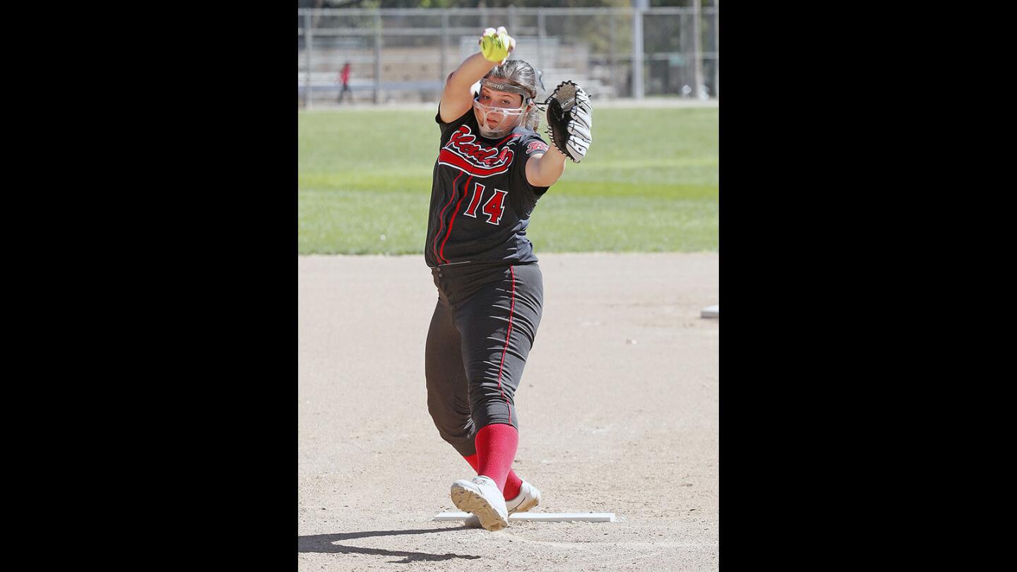 Photo Gallery: Burroughs vs. Glendale in Pacific League softball