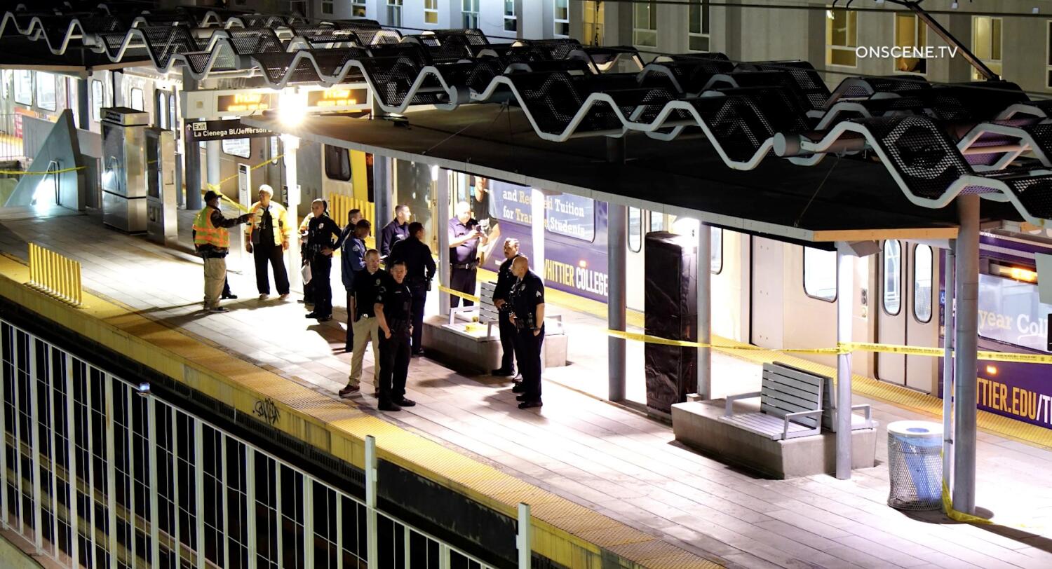 Man fatally shot on Metro train in South L.A., police say