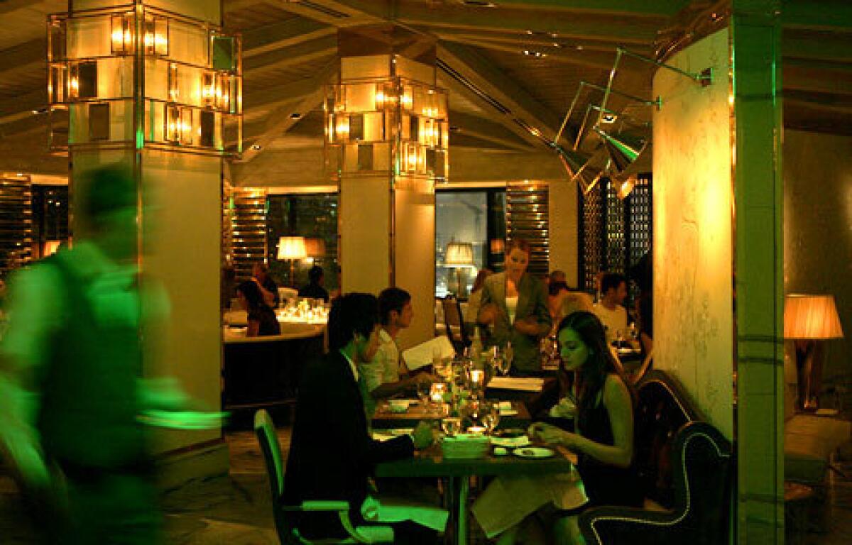 NEW ADDITION: Gordon Ramsay at the London hotel in West Hollywood is one of many restaurants from the British chef.