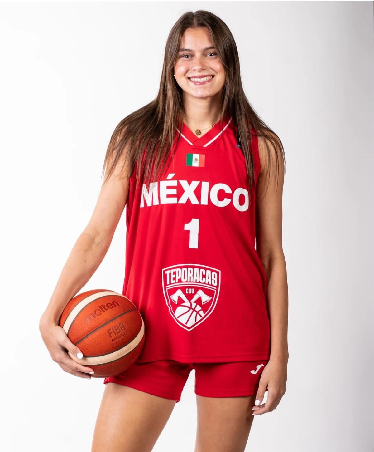 UCLA guard Gabriela Jaquez played her first international match for Mexico in August.