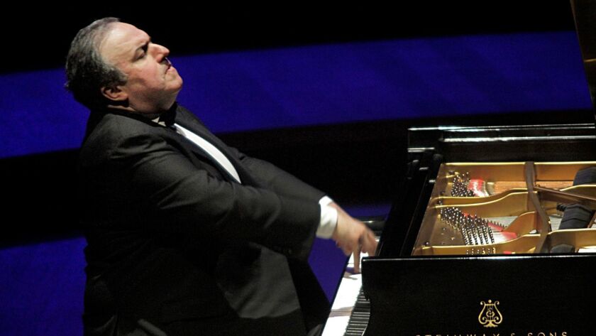 Pianist Yefim Bronfman will perform in recital at Chapman University's Musco Center.
