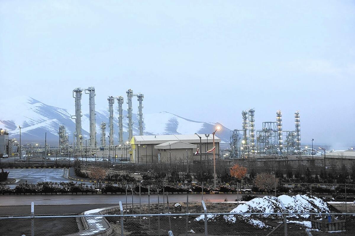 Iran says its Arak nuclear plant, seen in January of 2011, is being redesigned to produce less plutonium, a key ingredient in nuclear weapons.