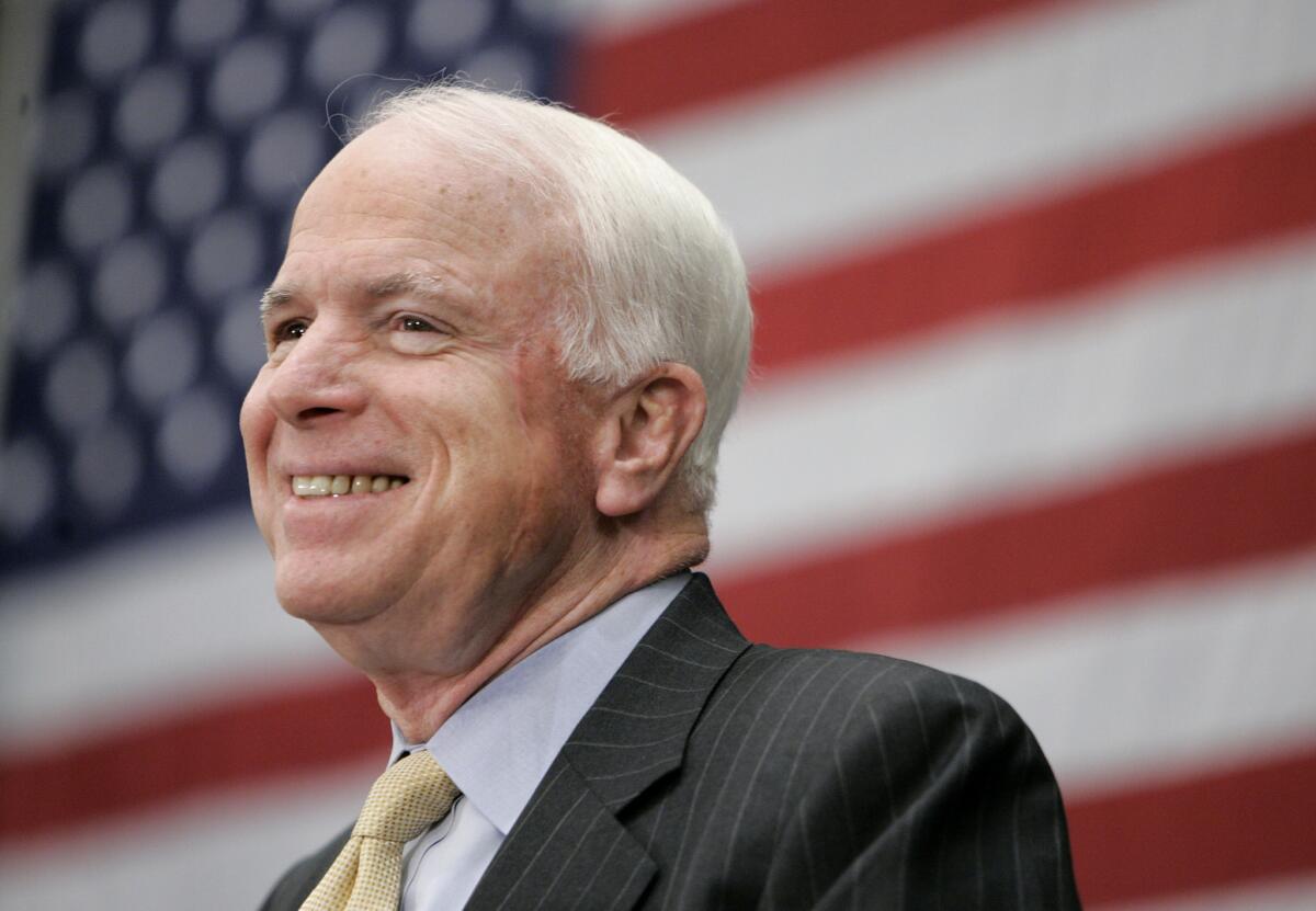 Sen. John McCain in 2007.