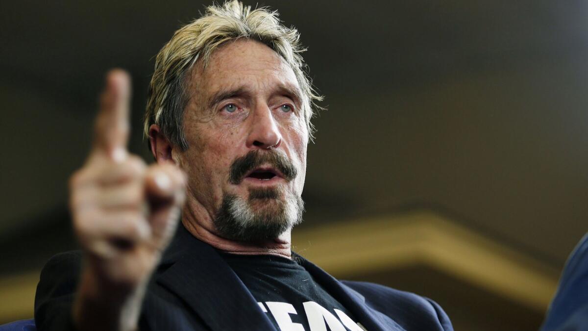 Internet security pioneer John McAfee says he knows the real inventor of bitcoin and it is not Craig Wright.