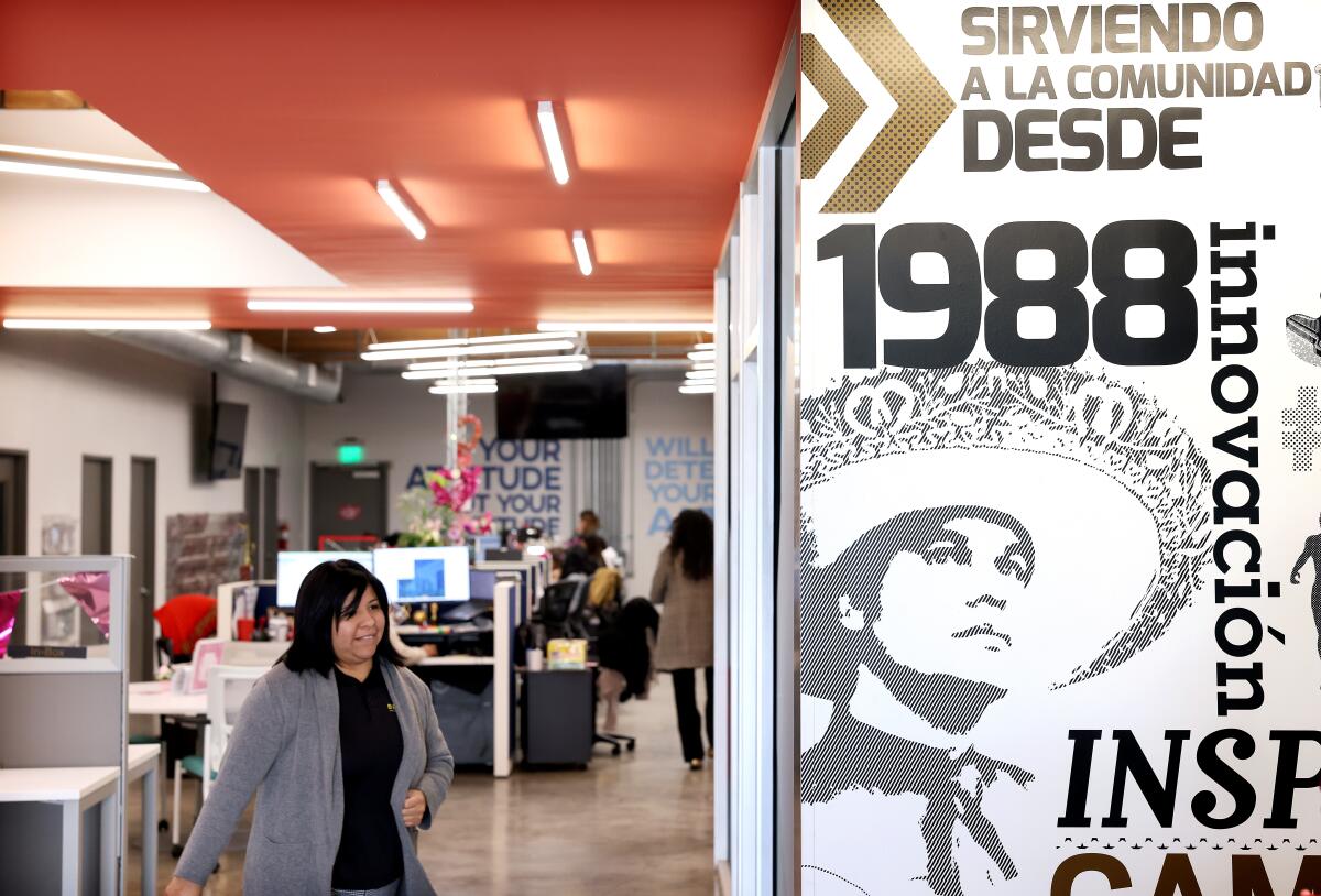 Inside El Clasificado's bureau successful Norwalk.