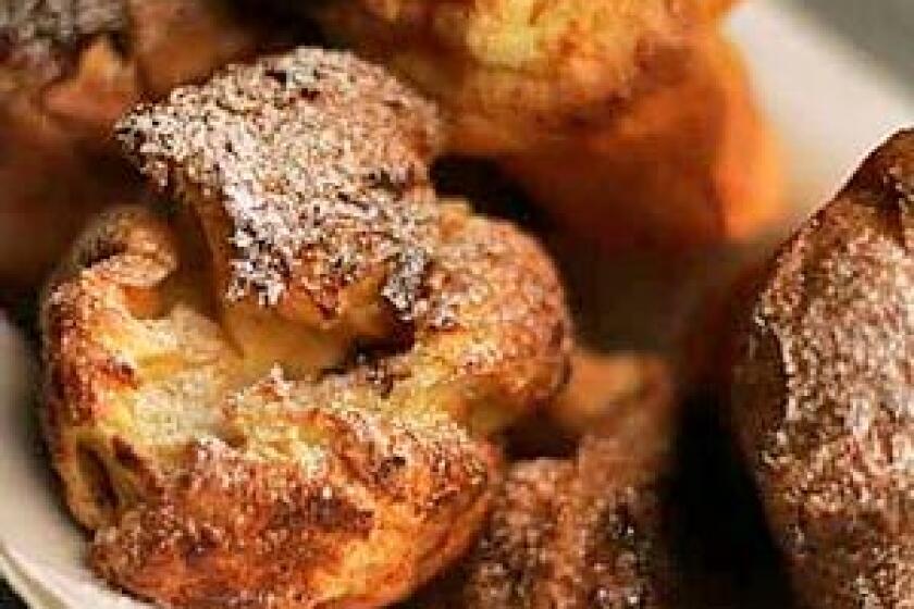 Fragrant lemon popovers are lovely for dinner or even brunch the next day.