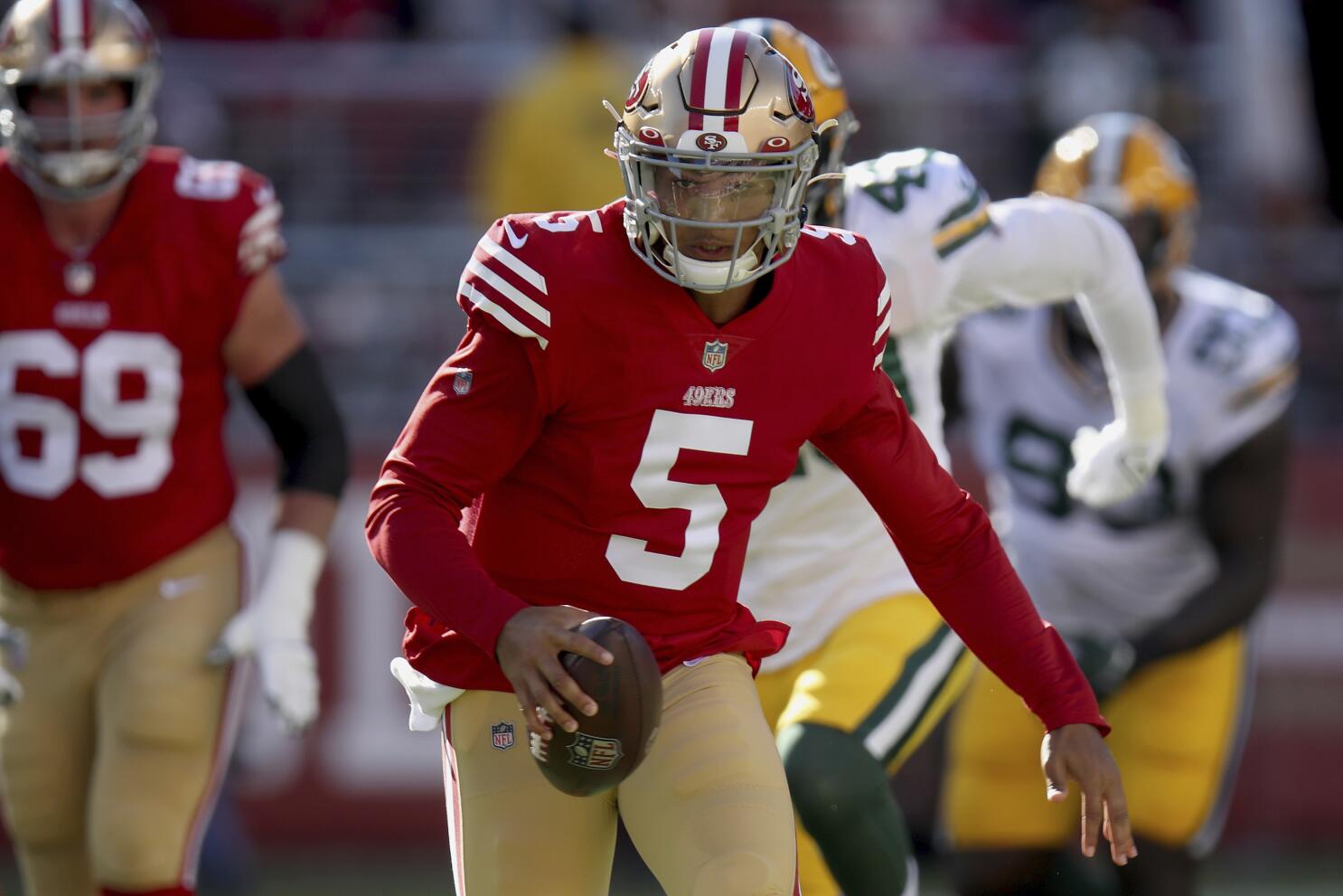 Trey Lance bounces back after rough start; 49ers lose to Raiders