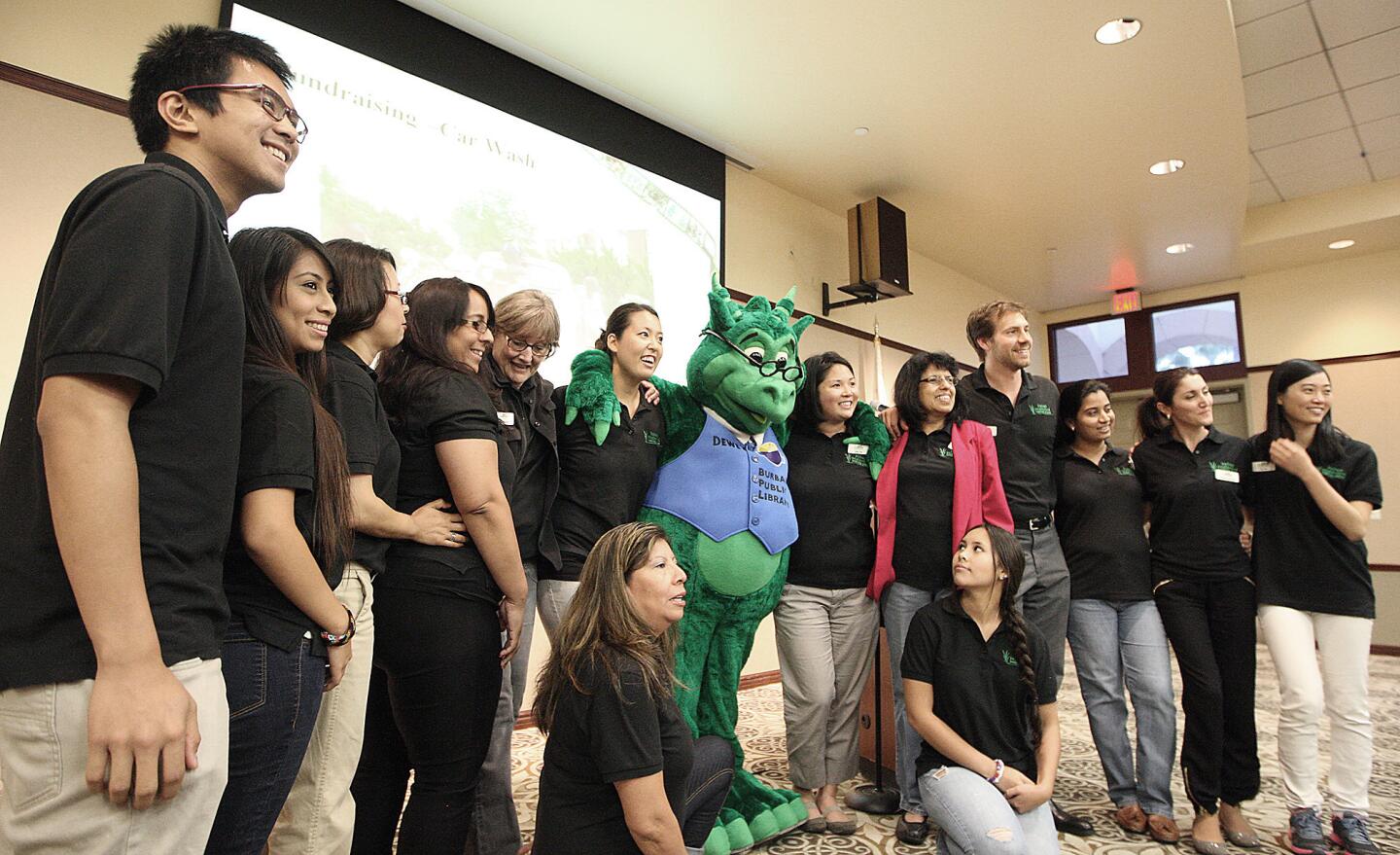 Photo Gallery: New Burbank Public Library mascot "Dewey"