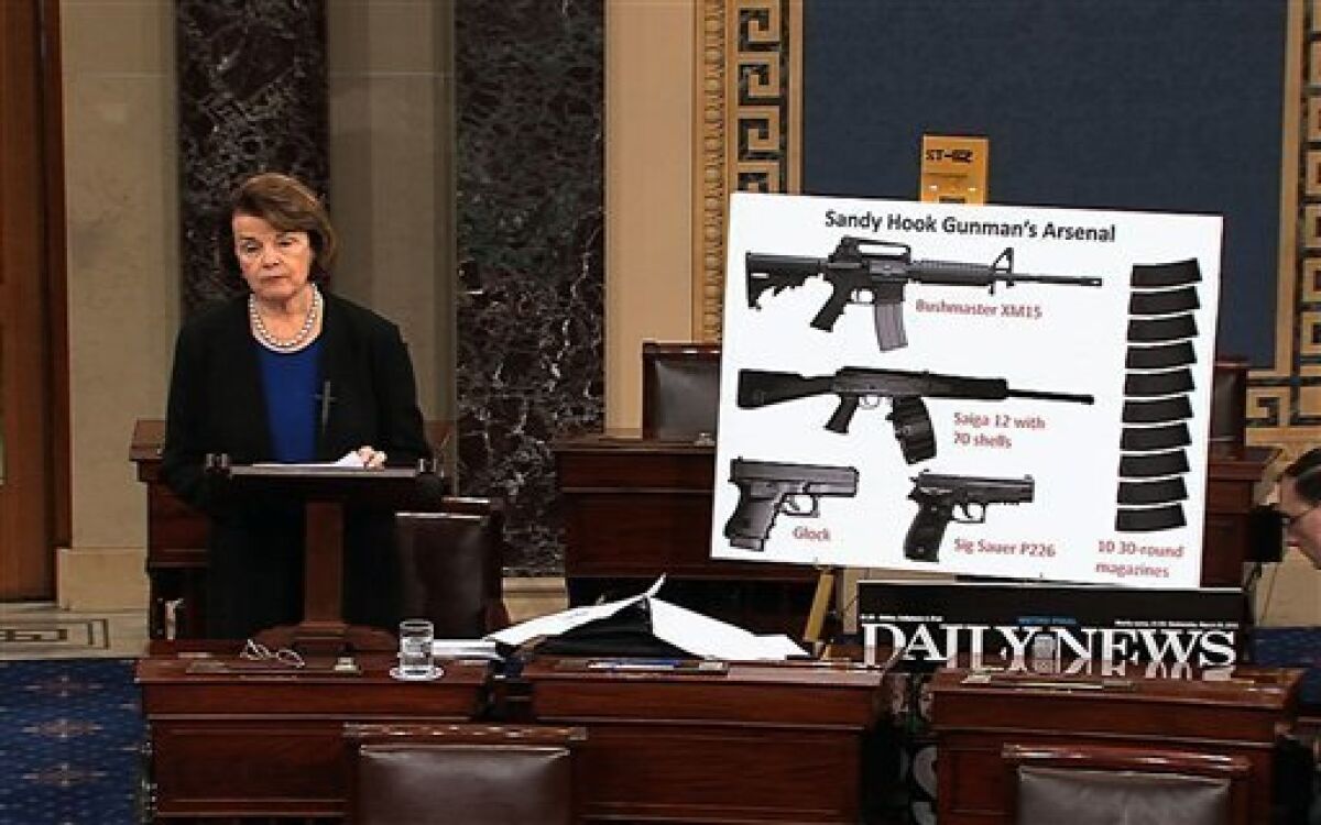 Senate blocks expanded gun sale background checks - The San Diego  Union-Tribune