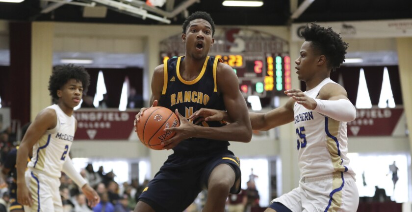 Top Basketball Prospect Evan Mobley Commits To Usc Los Angeles Times