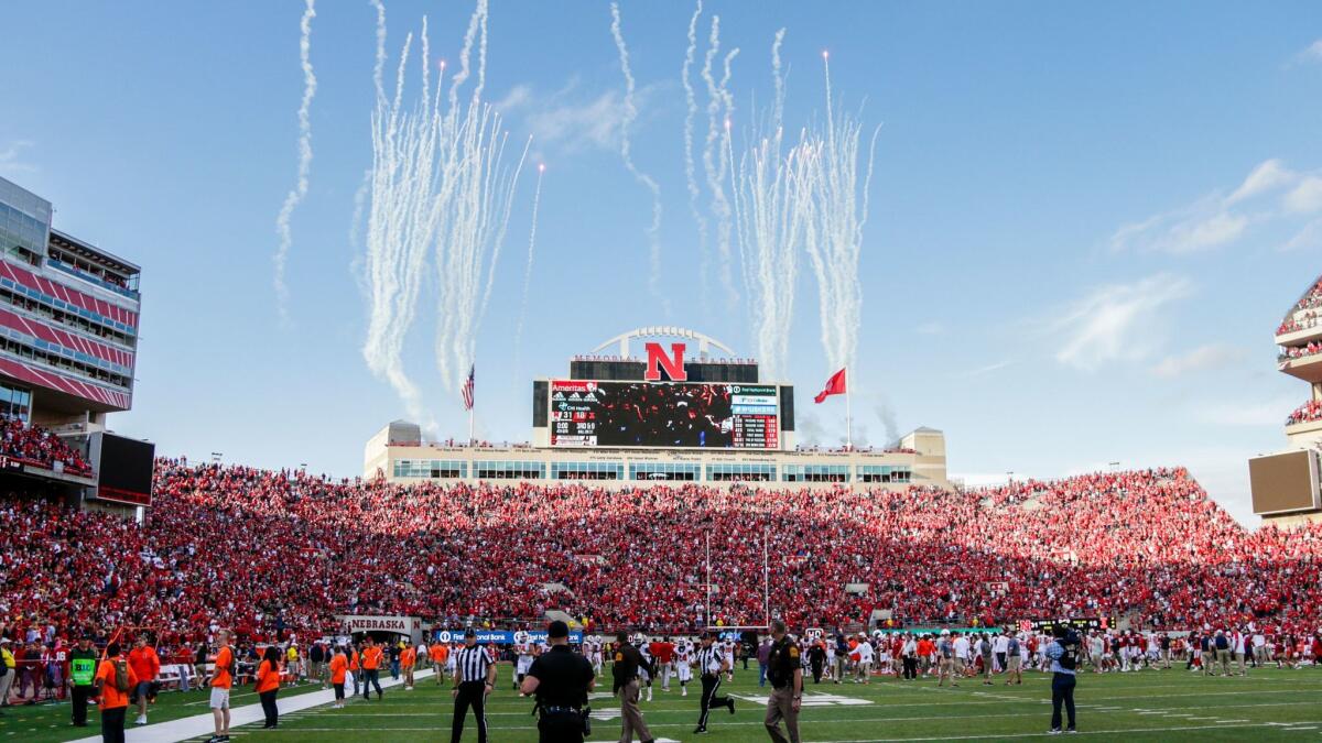 Memorial Stadium in Lincoln, Neb.