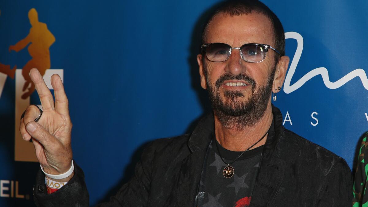 Ringo Starr celebrates the revamp to "Love."