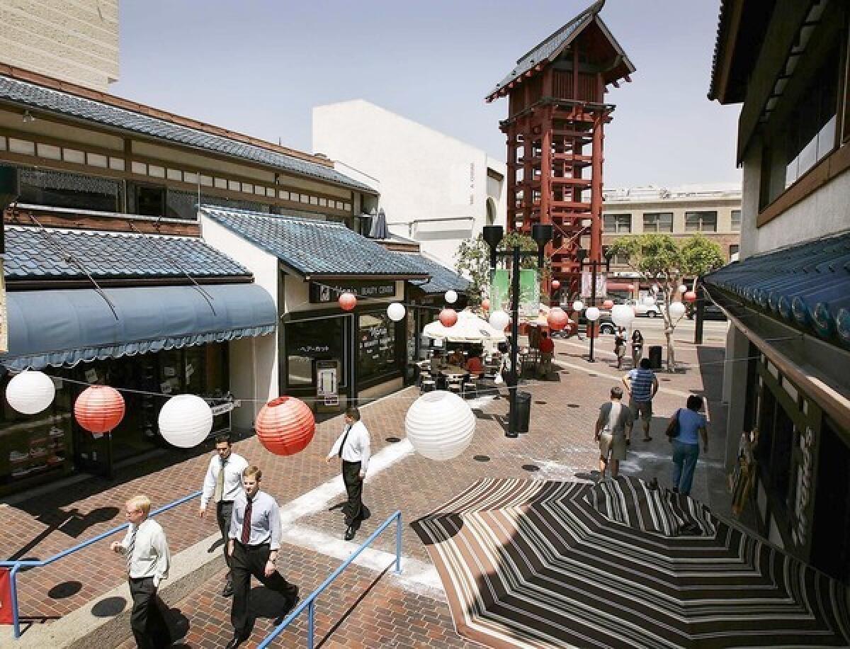 Japanese Village Plaza is a cornerstone of Little Tokyo.
