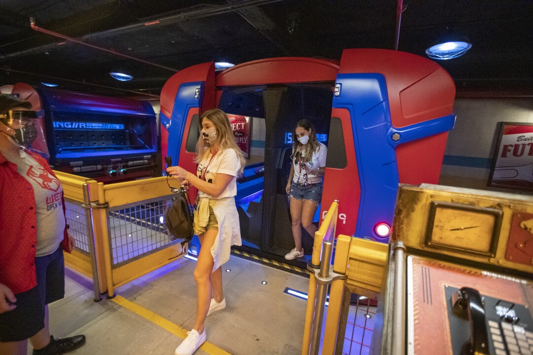Riders exit Web Slingers: A Spider-Man Adventure