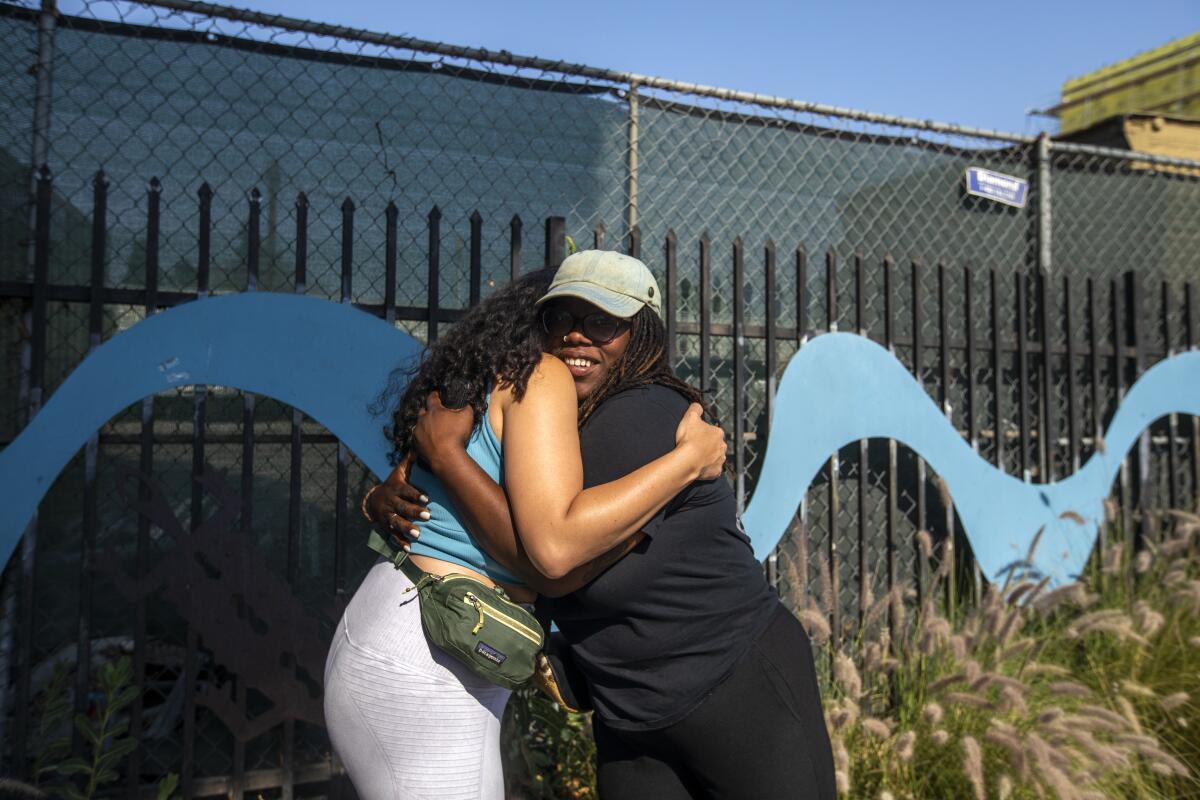  People are preparing for a Juneteenth festival to be held at Leimert Park Plaza.