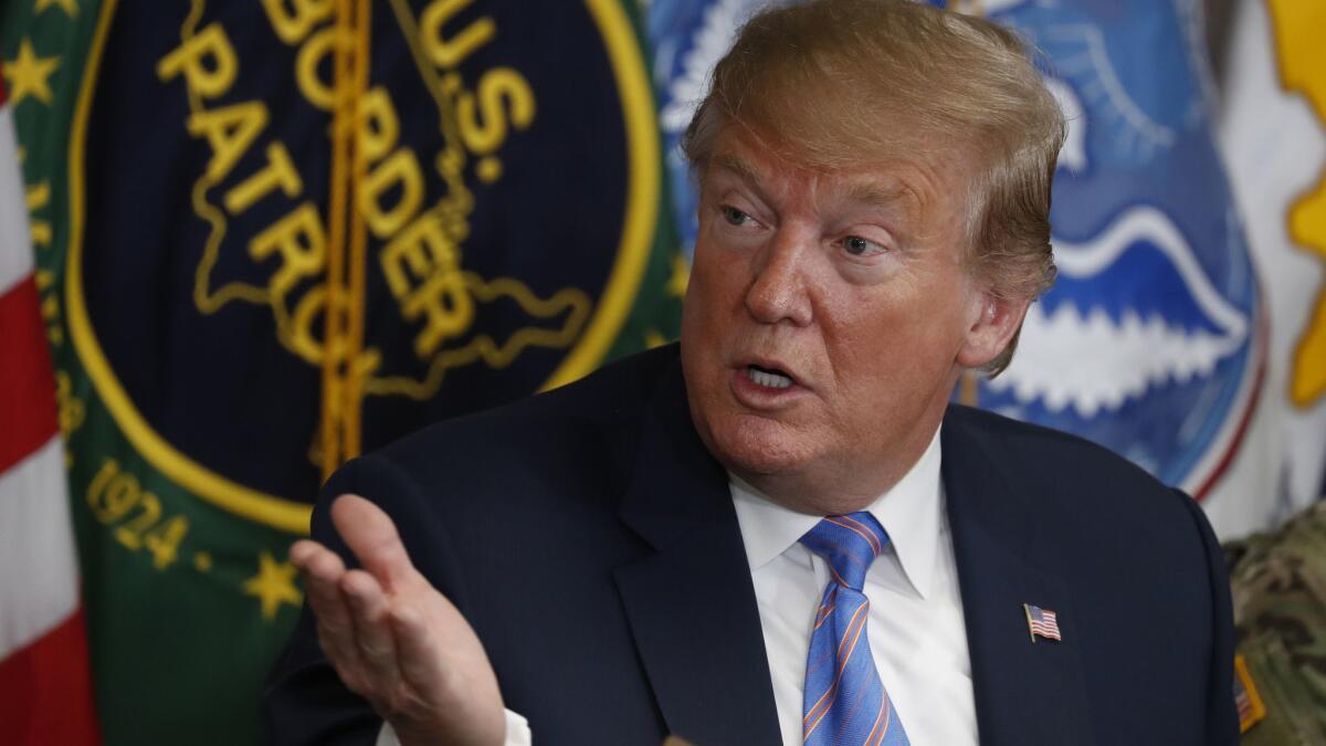 President Trump said Friday he is considering sending migrants detained at the border to "sanctuary" cities and states that are Democratic strongholds to punish them  just hours after government officials insisted the idea was dead on arrival.