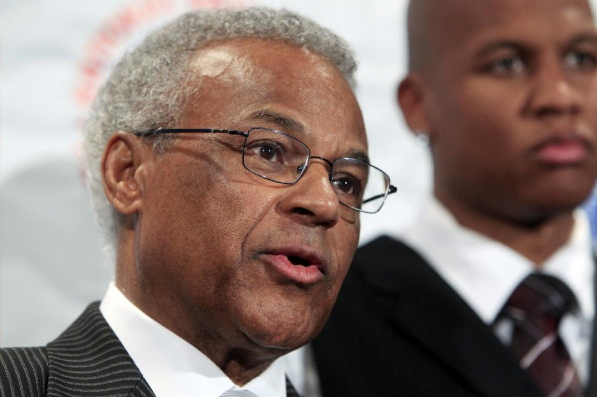 Billy Hunter, executive director of the NBA players union, has been placed on leave.