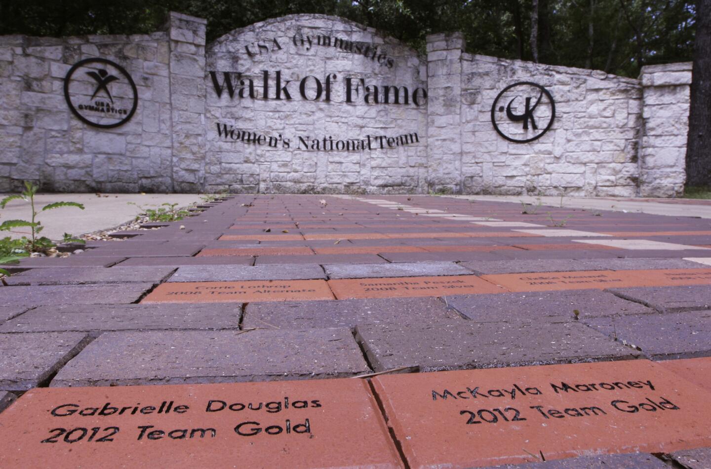 Karolyi Ranch walk of fame