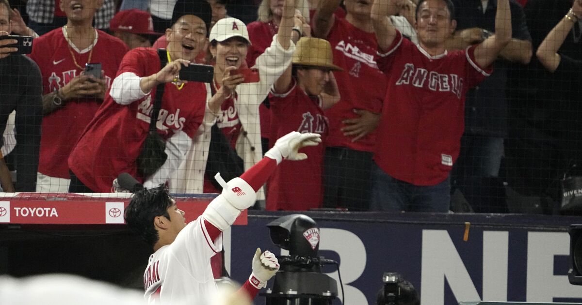Shohei Ohtani has big night, adds to Angels' samurai tradition - Los Angeles Times