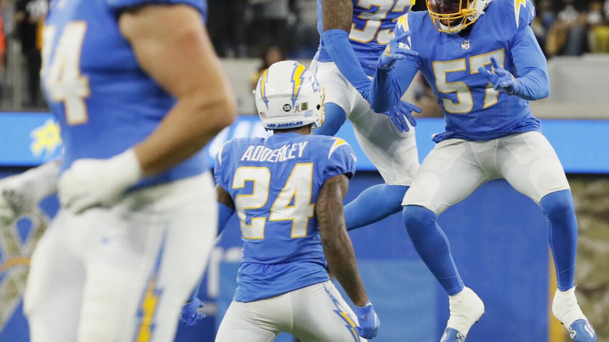 Chargers capitalize on 53-yard touchdown to defeat Steelers - Los Angeles  Times