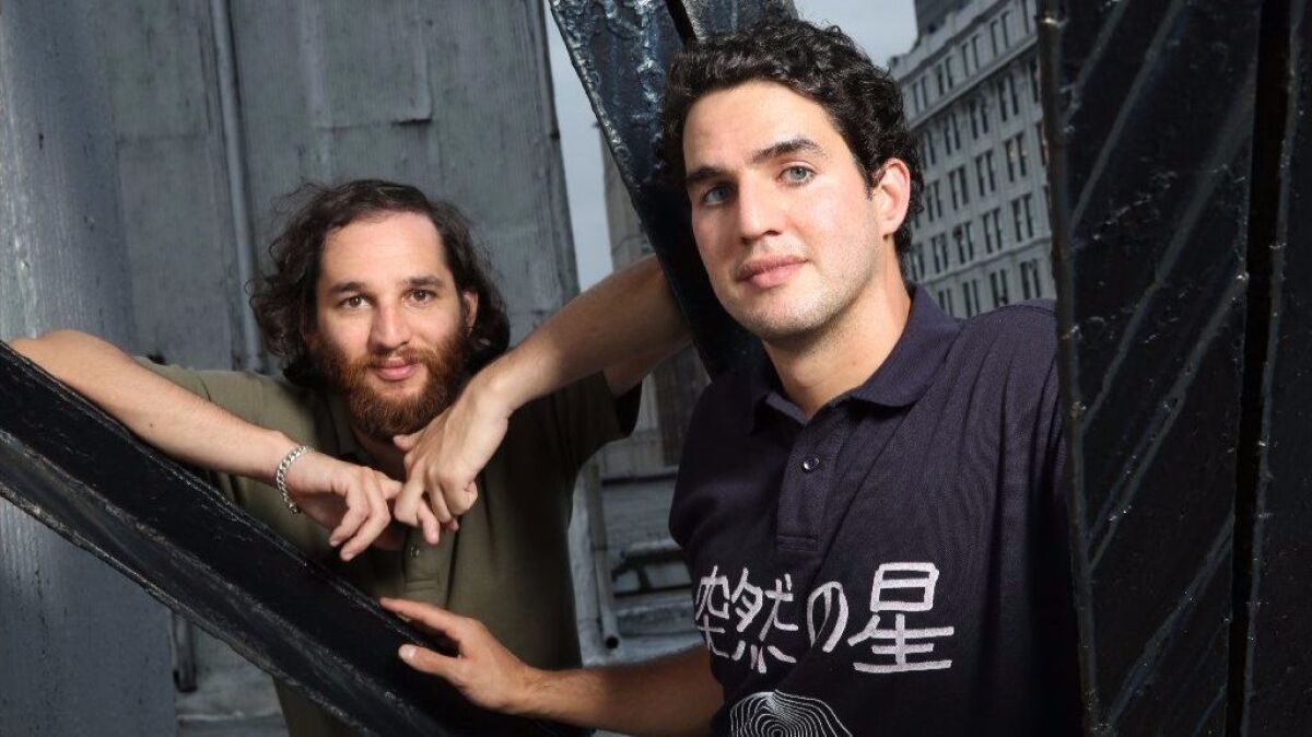 Brothers Josh Safdie and Benny Safdie are independent filmmakers based in New York. Raised in both Queens and Manhattan, they began making movies at a young age. Their new movie is called "Good Time."