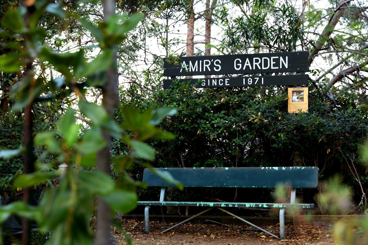 Amir's Garden in Griffith Park