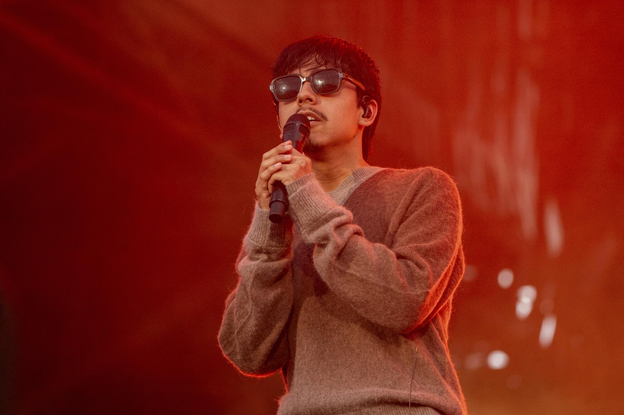 Ivan Cornejo durante su presentación en el Festival d'ete de Quebec 