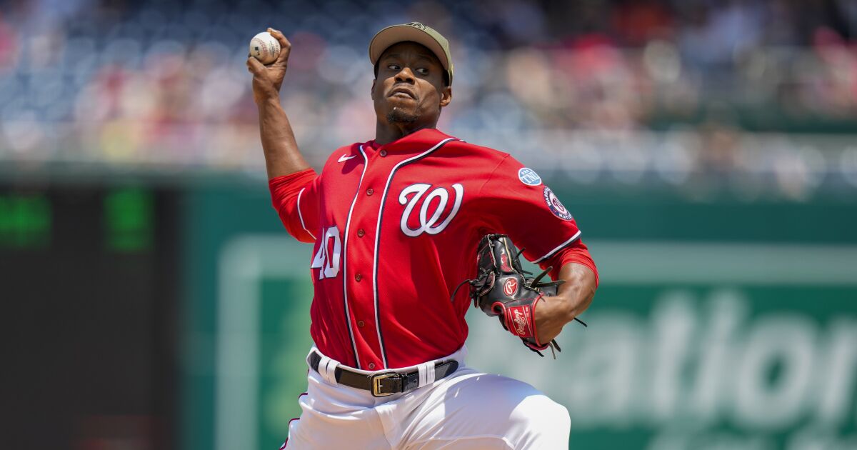 Former Dodger Josiah Gray finds ‘good place’ with Nationals