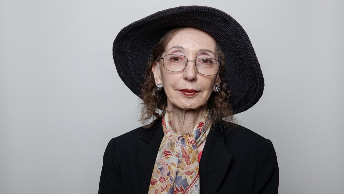 Joyce Carol Oates' new book is "Night-Gaunts"