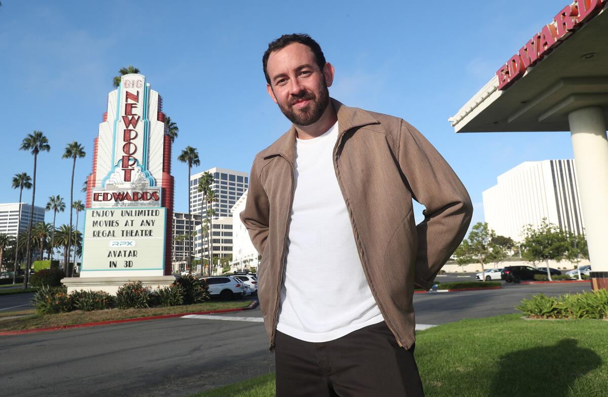 Parker Seaman, a Newport Beach native and film director.