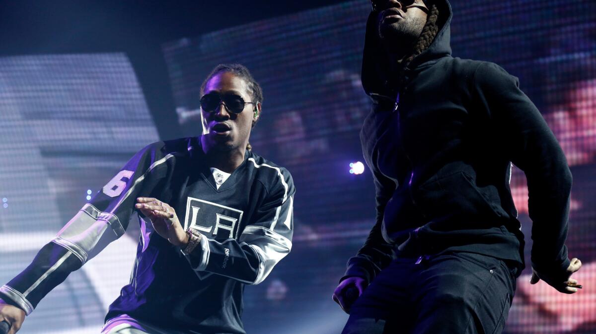 Future was joined by Ty Dolla Sign during "Blasé."