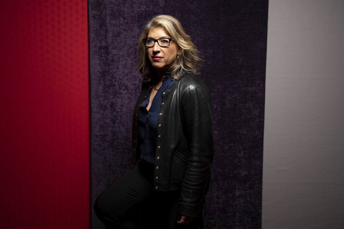 Director Lauren Greenfield, from the film "The Kingmaker," photographed in the L.A. Times Photo Studio at the Toronto International Film Festival.