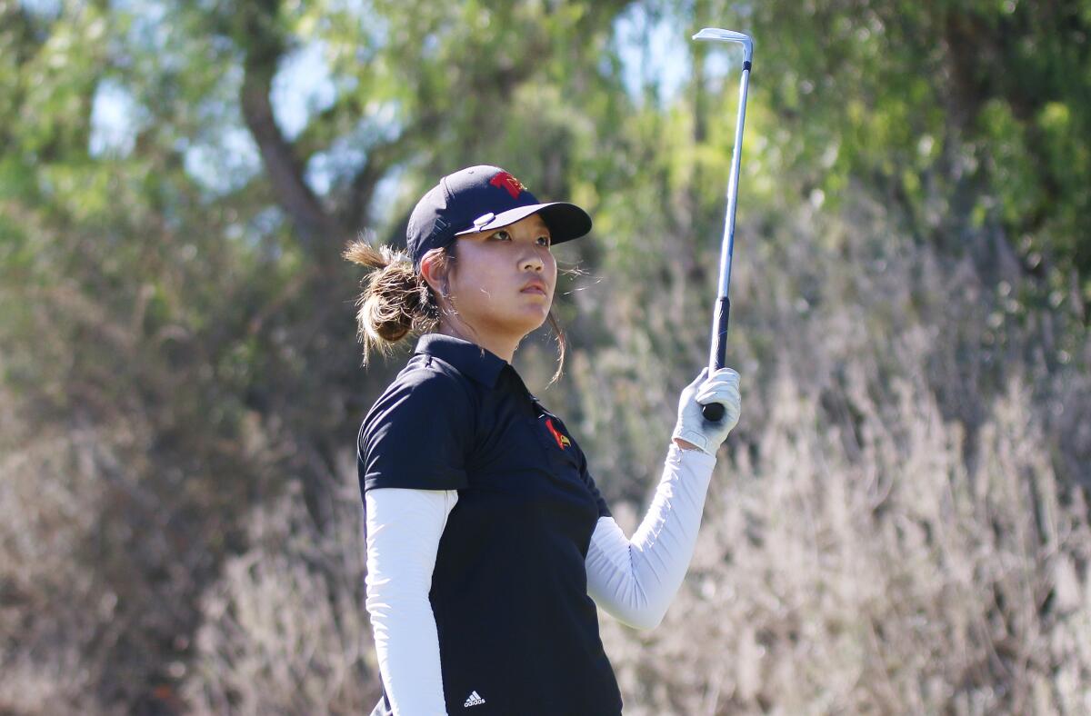 Sophomore Sehee Sim was a CIF State Regional qualifier last season.