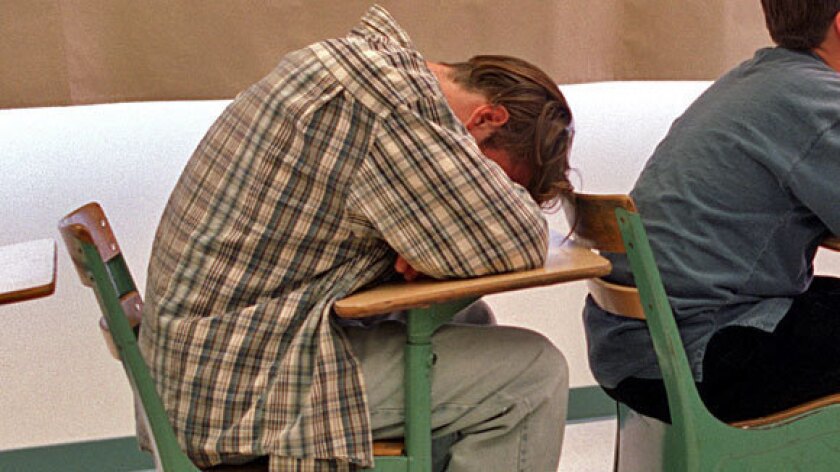 Lack of sleep resulted in poor test performance and reduced comprehension in the classroom, researchers found.