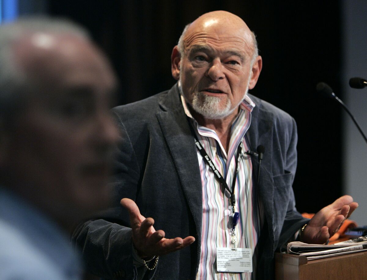 He wasn't the answer, either: Tribune's former owner Sam Zell, in 2008.