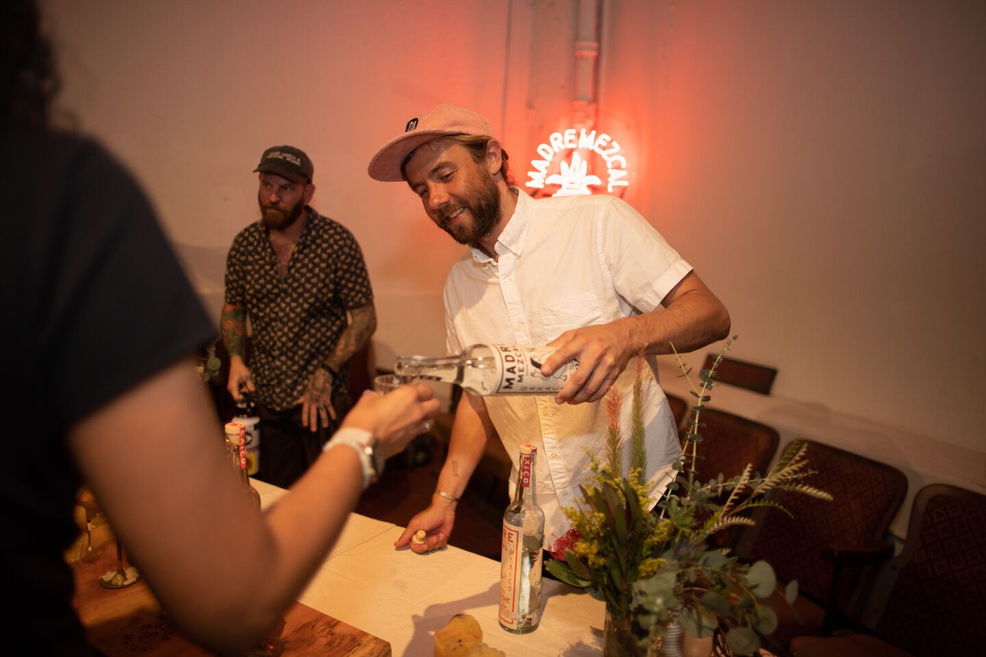 San Diegans headed to Mexico in a Bottle, a series of parties billed as "North America's biggest, and baddest, mezcal tastings," on Sunday, Oct. 3, 2021 at Bread & Salt gallery.