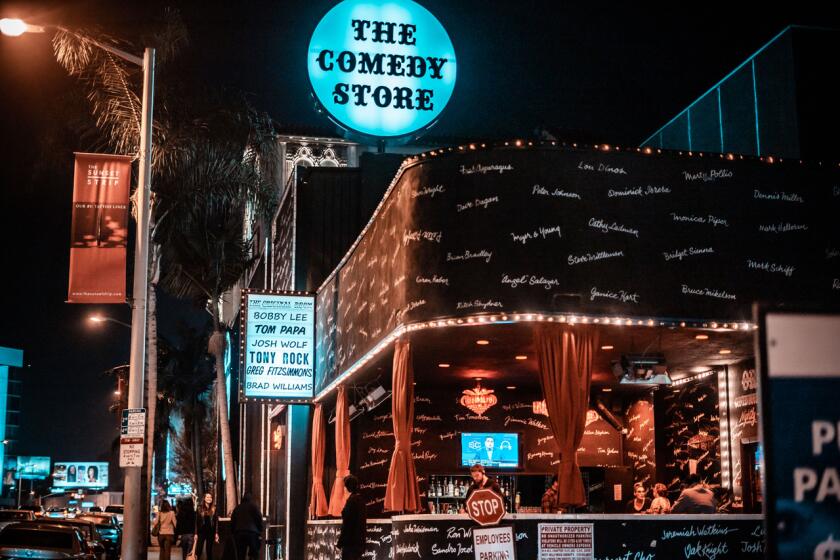 The Comedy Store on Sunset Blvd