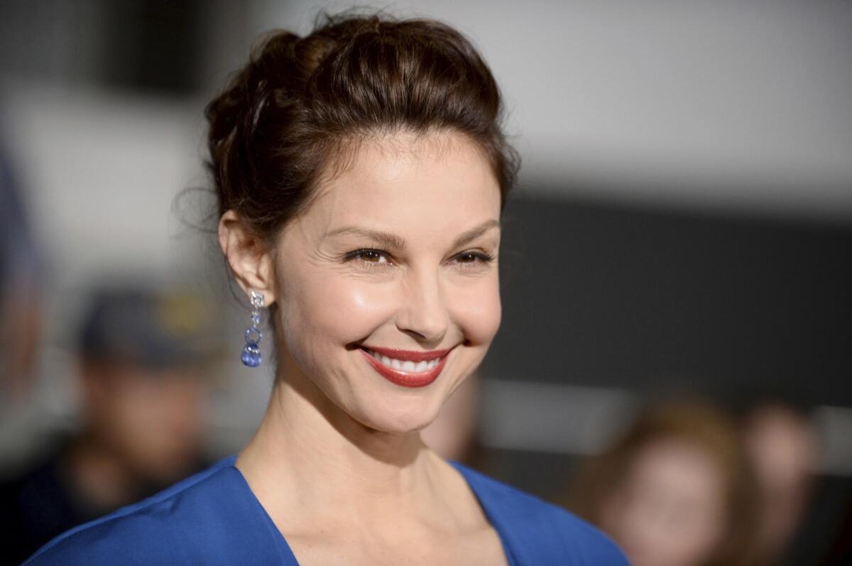 Ashley Judd will be honored by the Women's Media Center on Oct. 26 in New York City.