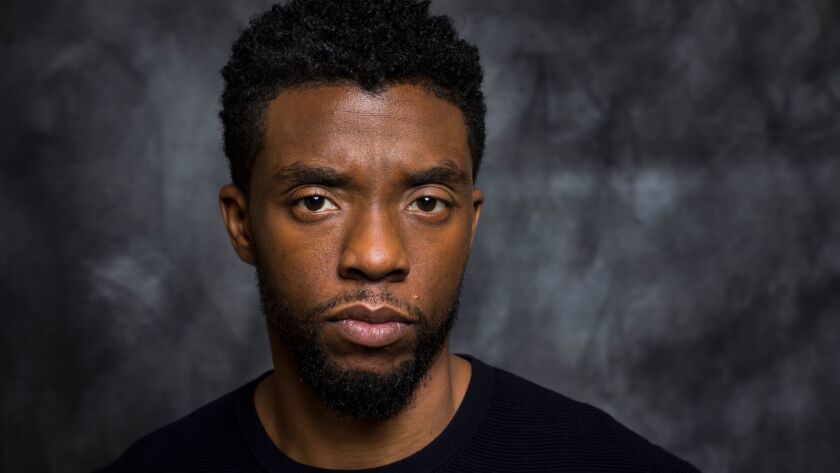 Chadwick Boseman, photographed at the Montage hotel in Beverly Hills, stars in "Black Panther."