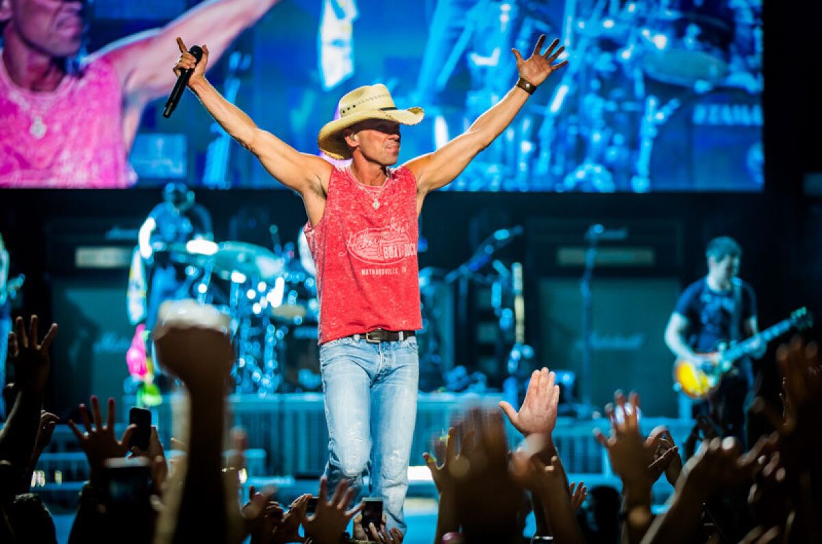 Kenny Chesney, whose new album "Here and Now" debuted at No. 1, was expected to draw 1.4 million fans on his 2020 tour.