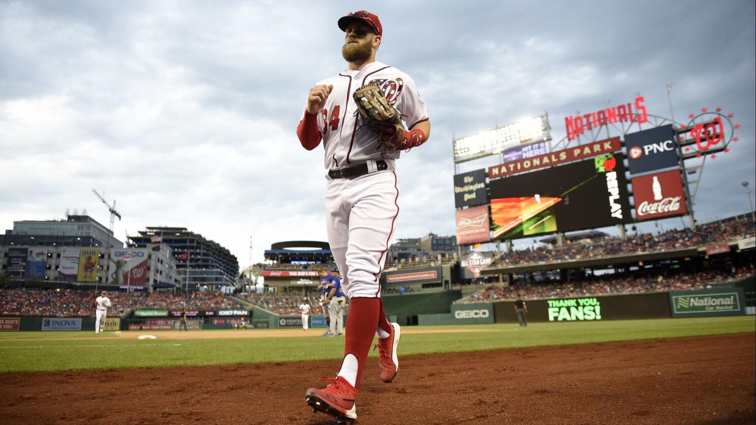 Nationals Star Bryce Harper Works Hard To Take Care Of His