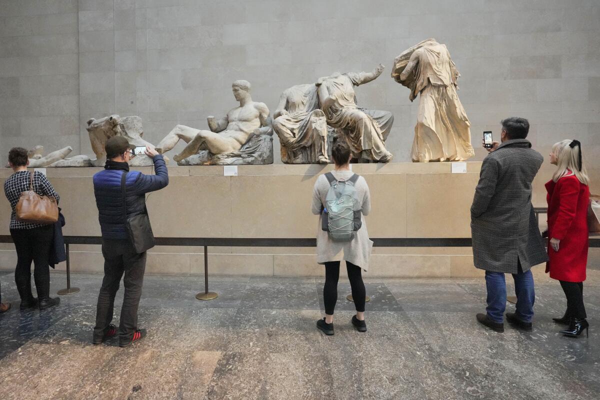 Looting Matters: Parthenon marbles: British Prime Minister makes his  position clear