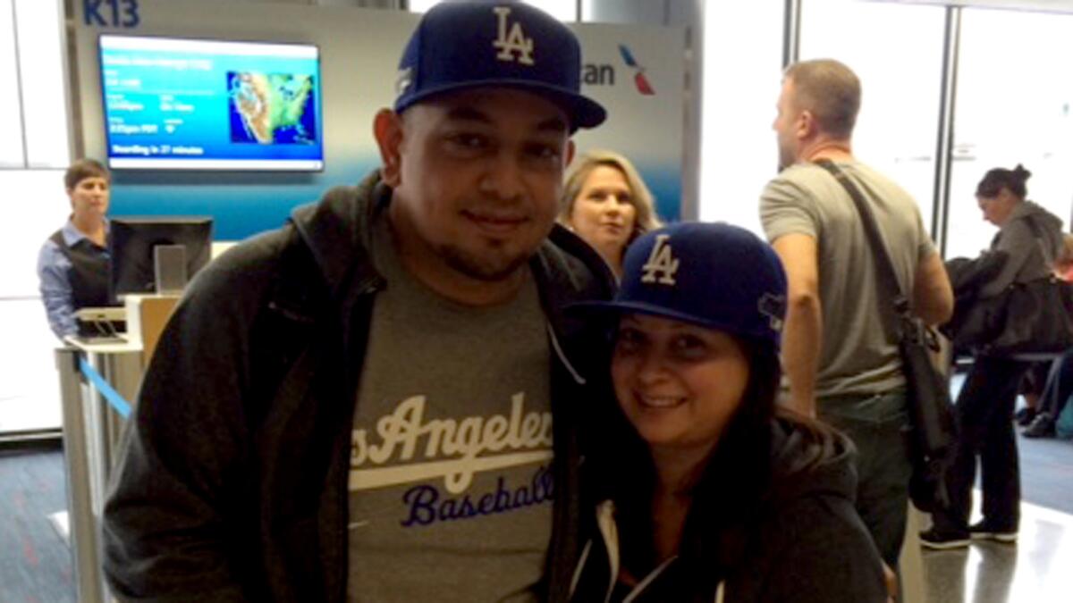 Jorge and Christina Juarez head to Chicago "on a whim" to see Game 1 of the National League Championship Series.