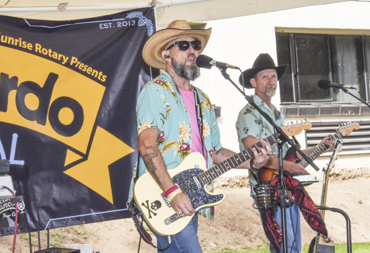 Members of the Rivertucky Band perform during a previous Rancho BEERnardo Festival.