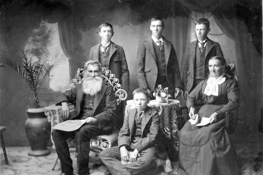 Benjamin, and Frederica Kirkham and their four sons, including twins: Andrew Stabenow (Andy) and Isaac Newton (Ike).