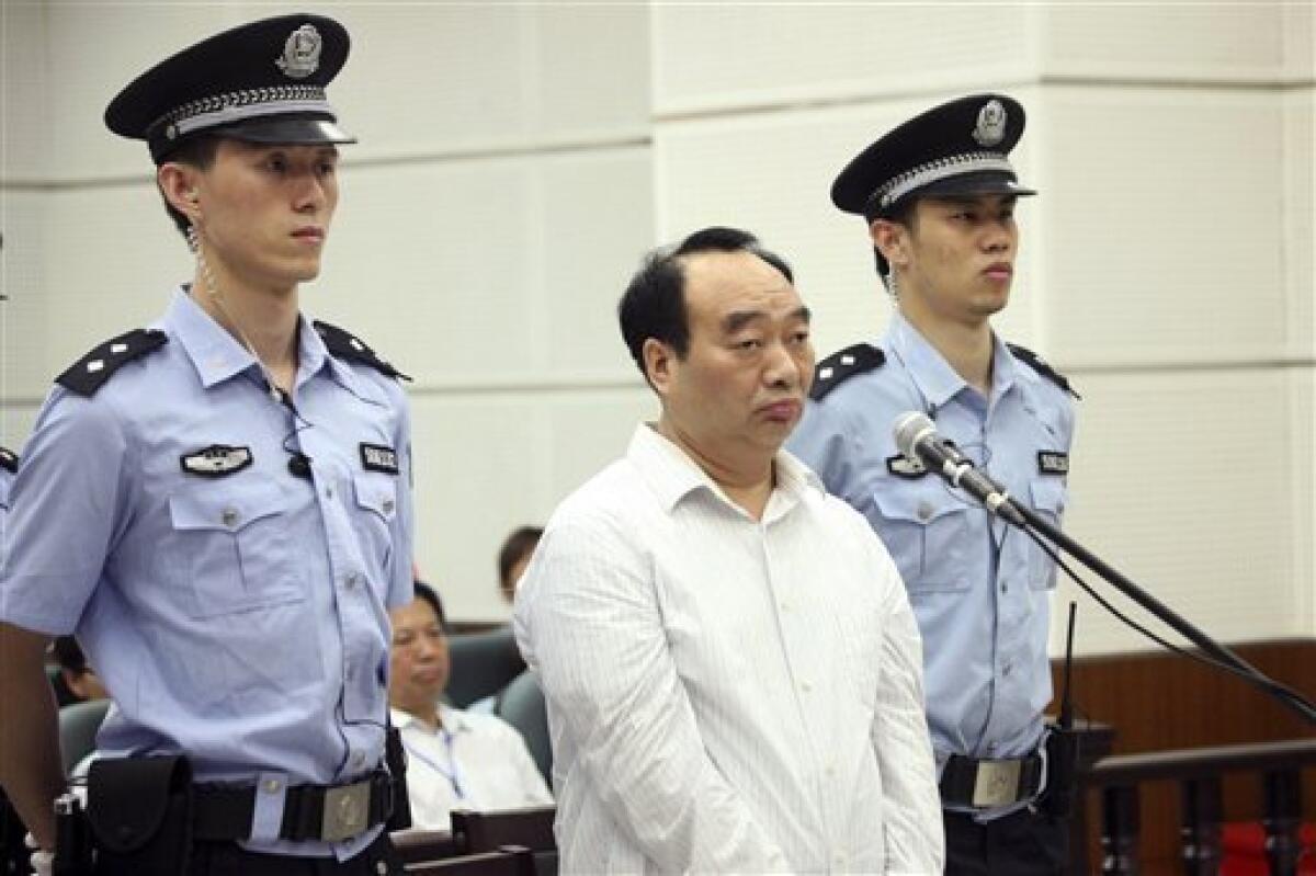 Watch Porn Image China official in sex case gets prison for bribery - The San Diego ...