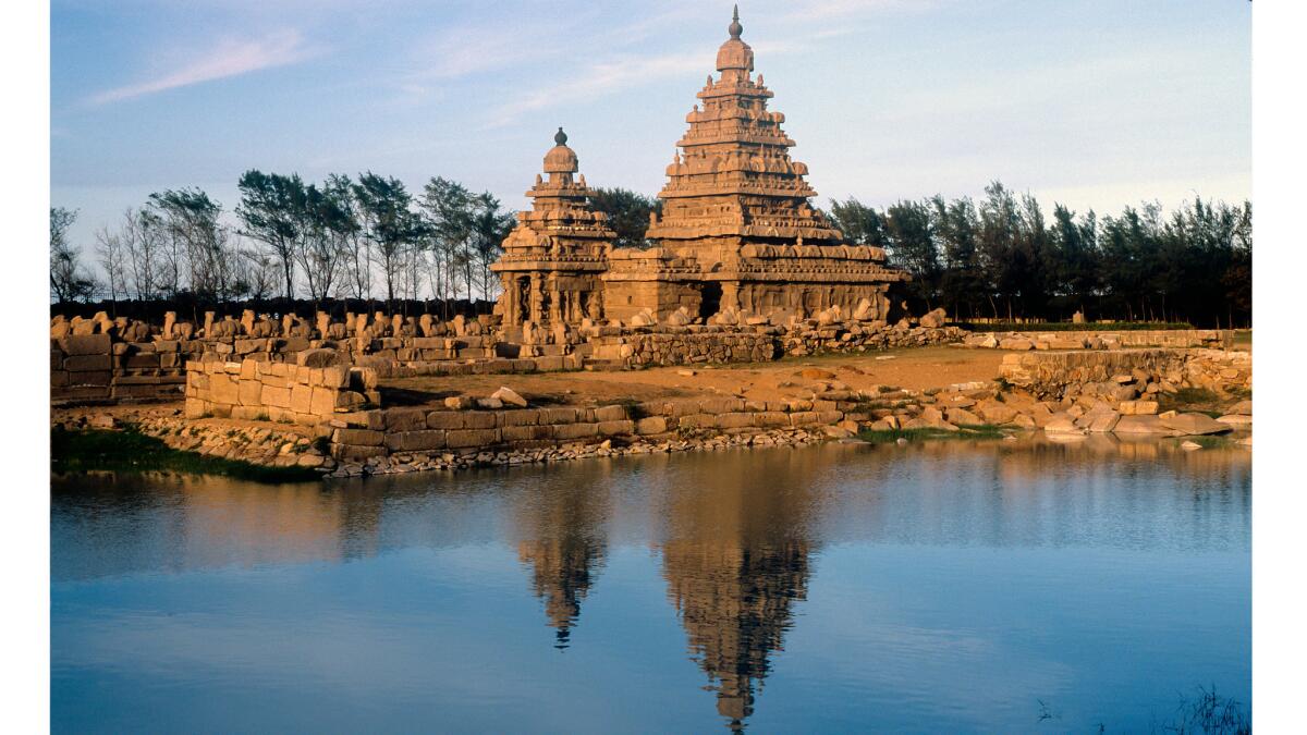 The Shore Temple in Tamil Nadu, India