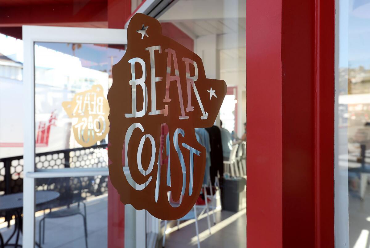 The new Bear Coast Coffee, located at 1391 South Coast Highway, in Laguna Beach.