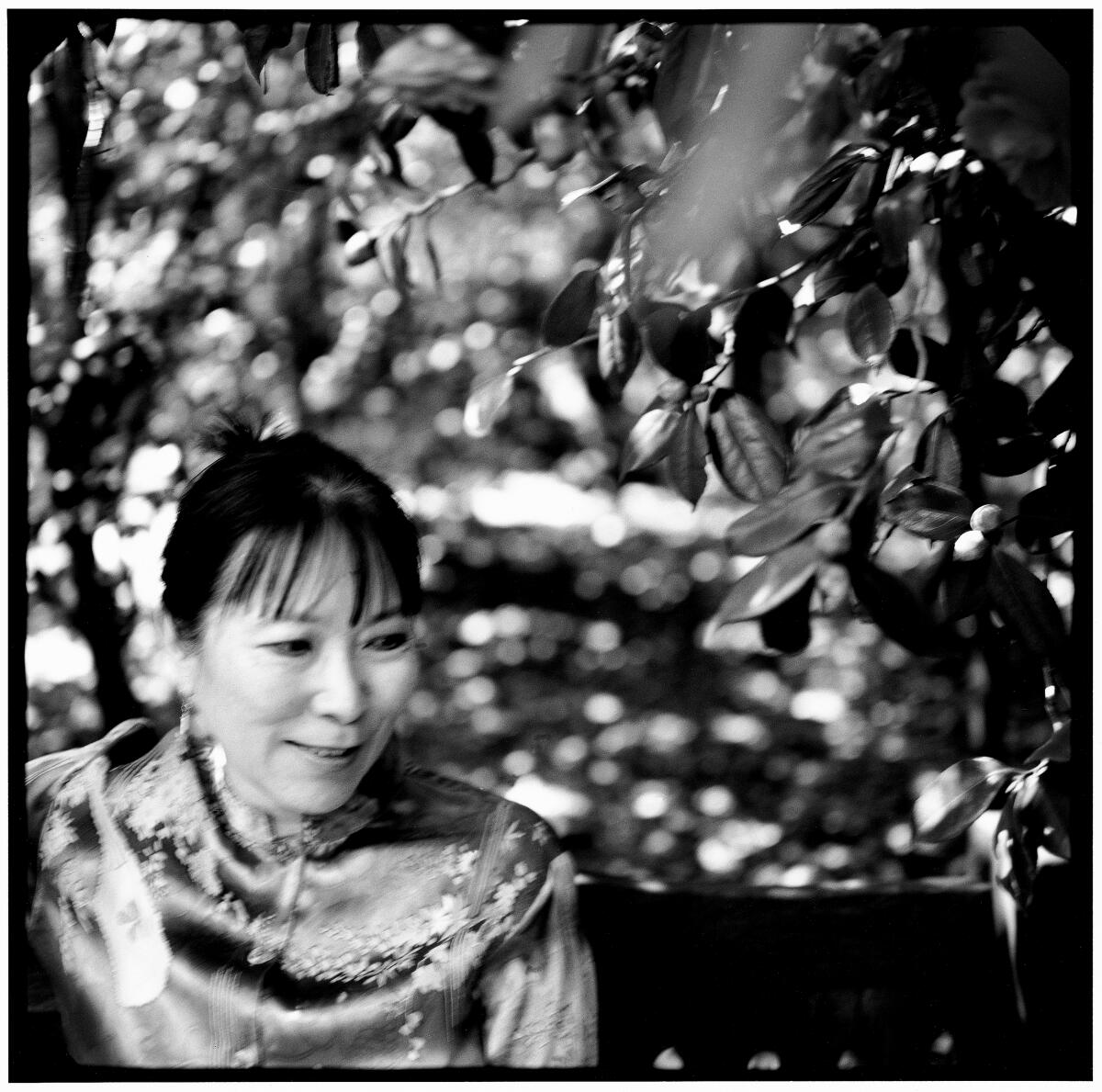 Portrait of Los Angeles poet Amy Uyematsu in 2006.