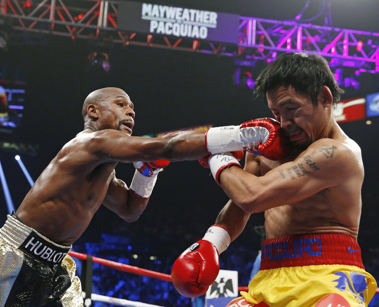 Floyd Mayweather retired with unbeaten boxing record but win over